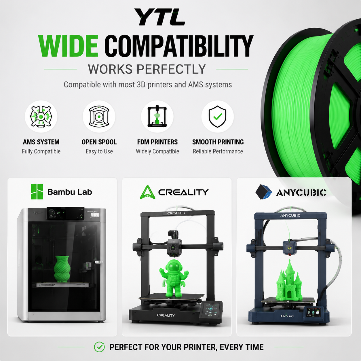 PLA Glow Green