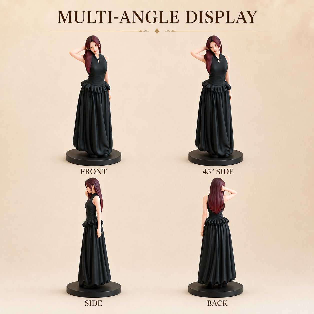 Custom 3D Portrait Figurine from Photo