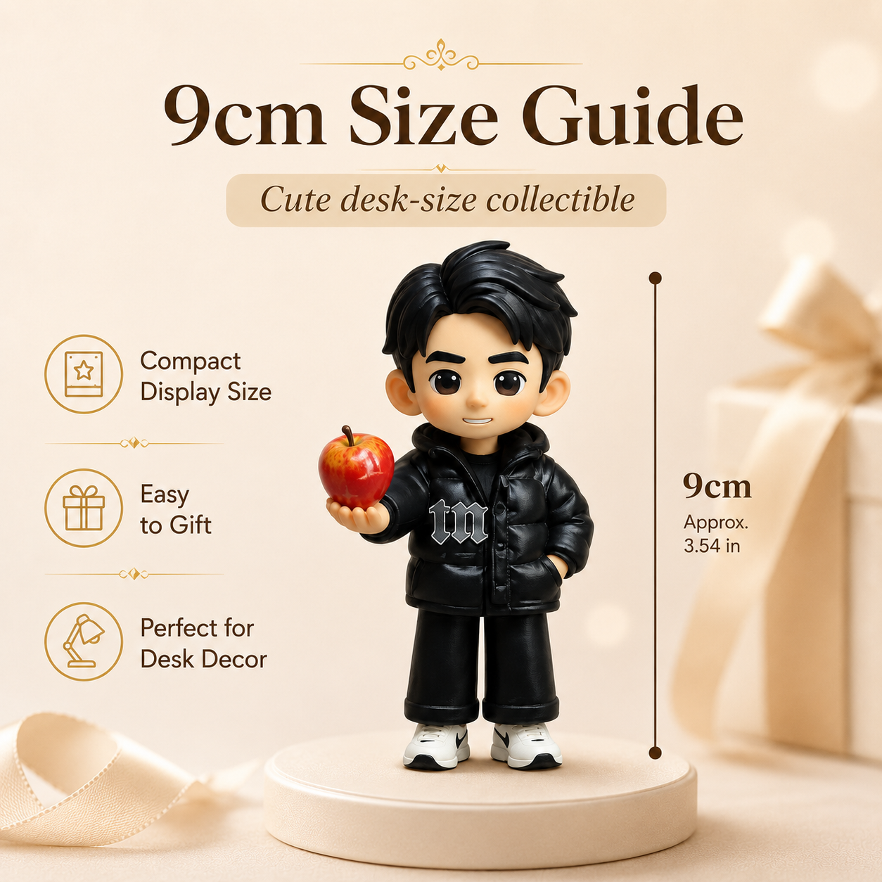 Custom Chibi Figurine from Photo – Personalized 3D Cartoon Figure