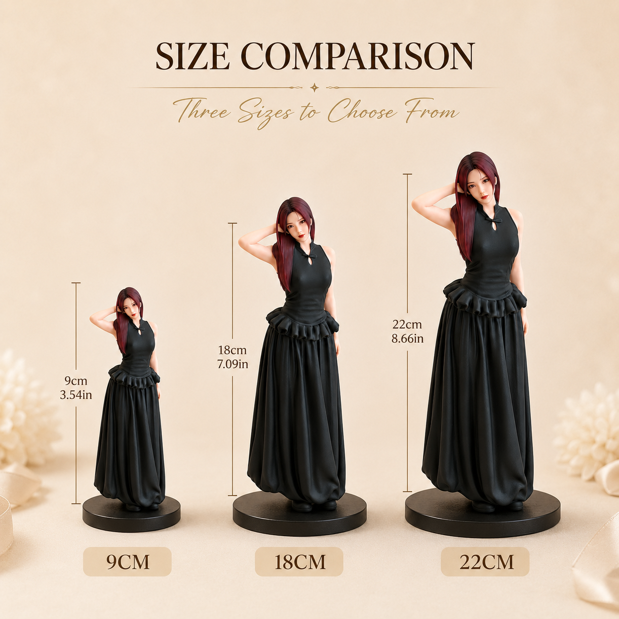 Custom 3D Portrait Figurine from Photo